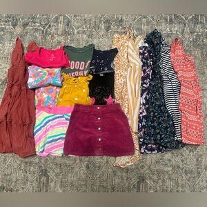 Girls spring/summer Clothing Bundle size M